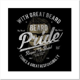 Beard Pride Posters and Art